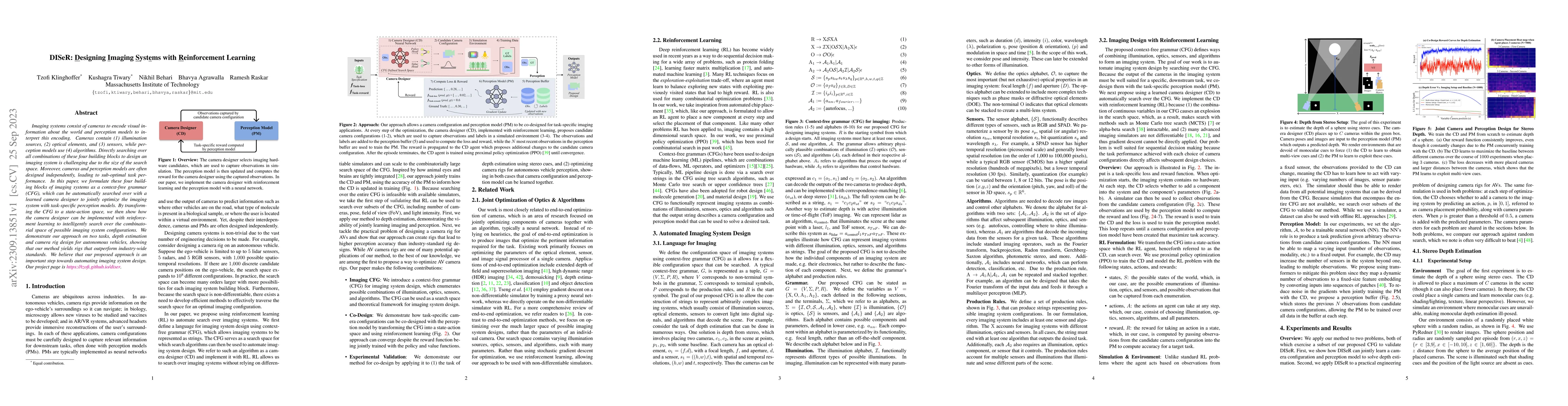 Thumbnail for DISeR: Designing Imaging Systems with Reinforcement Learning