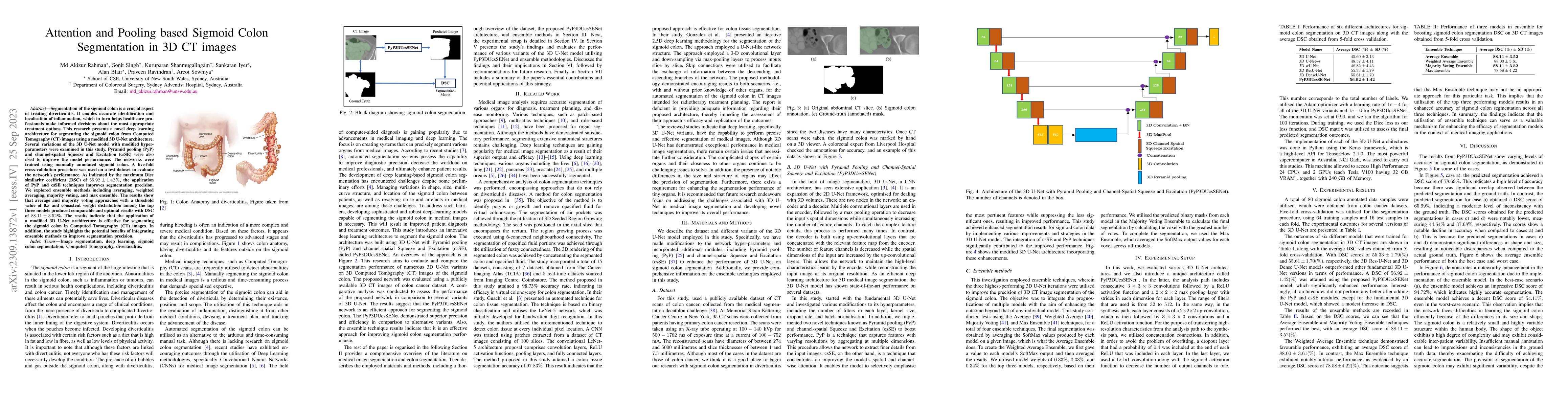 Thumbnail for Attention and Pooling based Sigmoid Colon Segmentation in 3D CT images