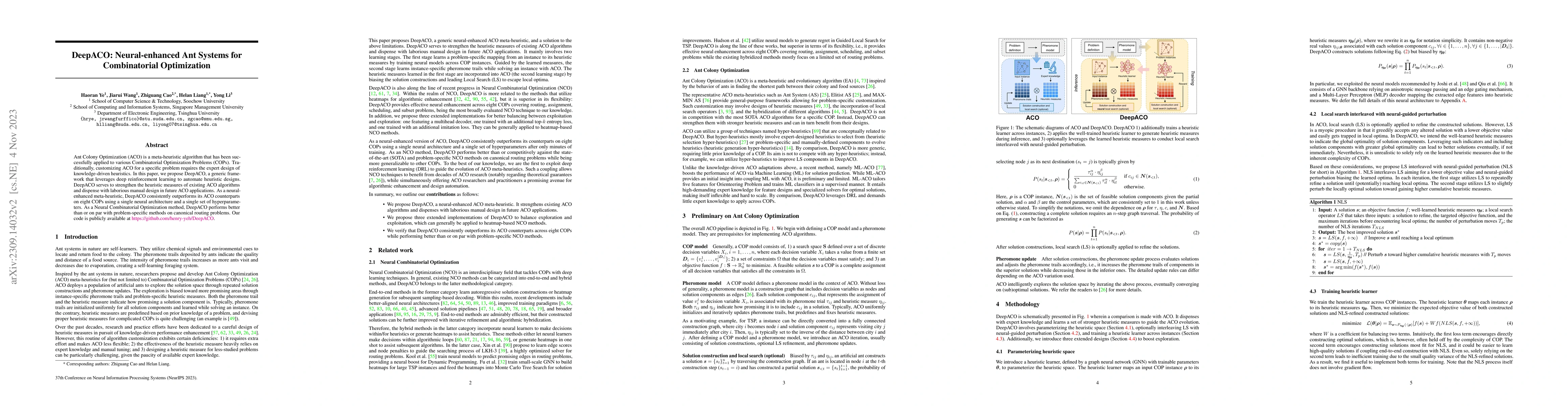 Thumbnail for DeepACO: Neural-enhanced Ant Systems for Combinatorial Optimization
