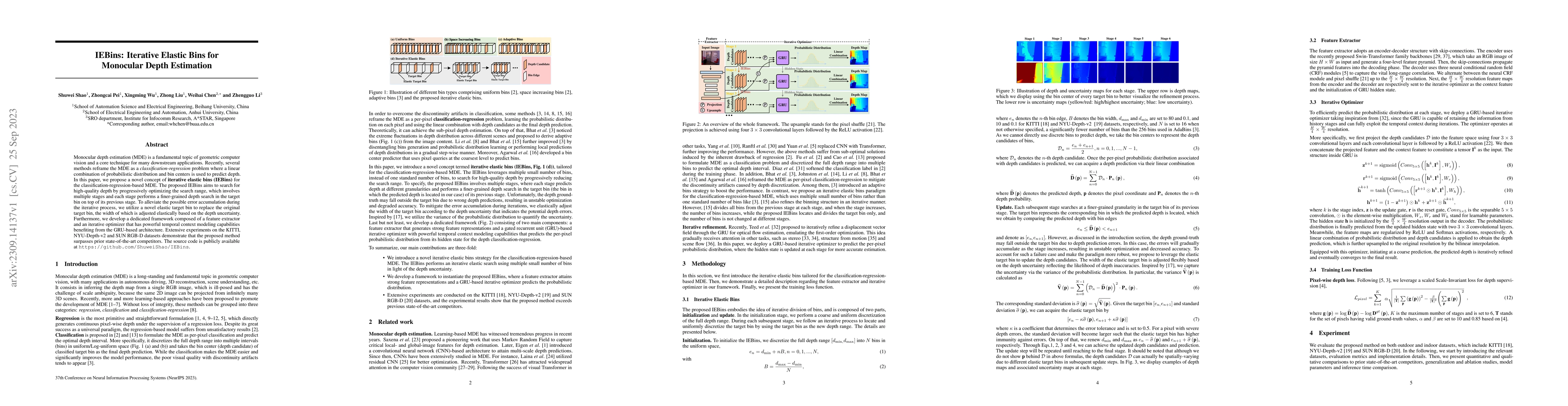 Thumbnail for IEBins: Iterative Elastic Bins for Monocular Depth Estimation