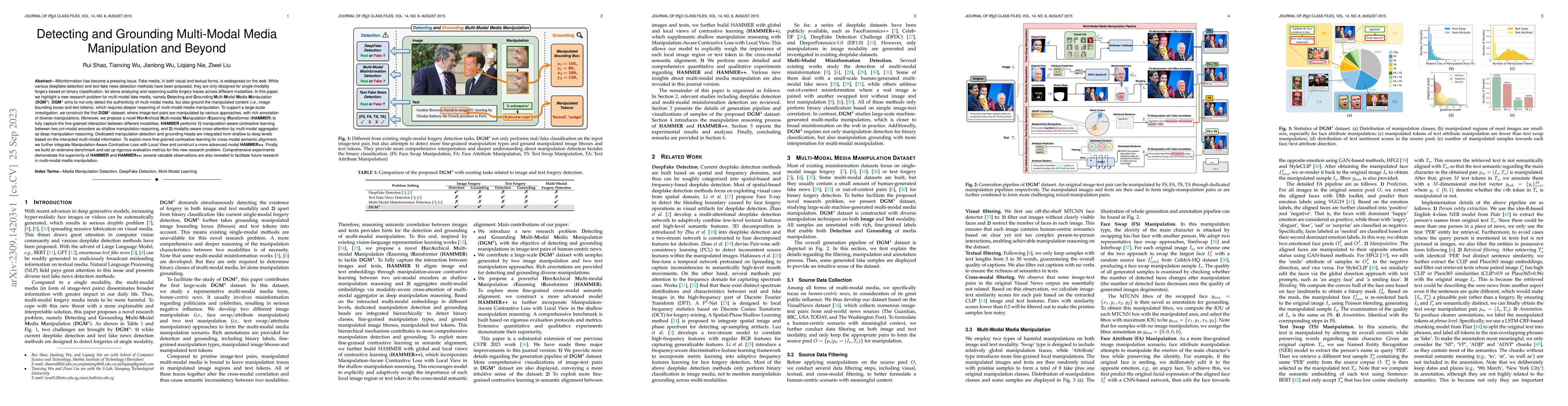 Thumbnail for Detecting and Grounding Multi-Modal Media Manipulation and Beyond