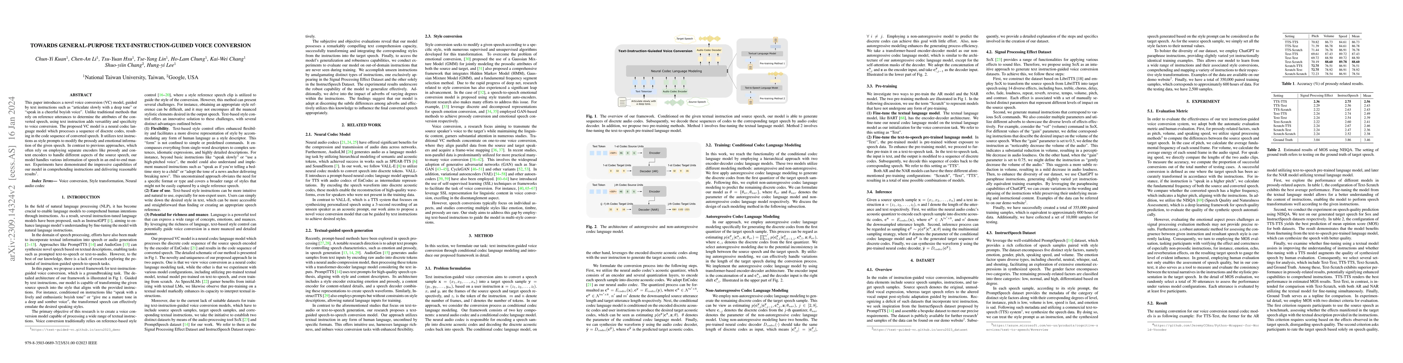 Thumbnail for Towards General-Purpose Text-Instruction-Guided Voice Conversion