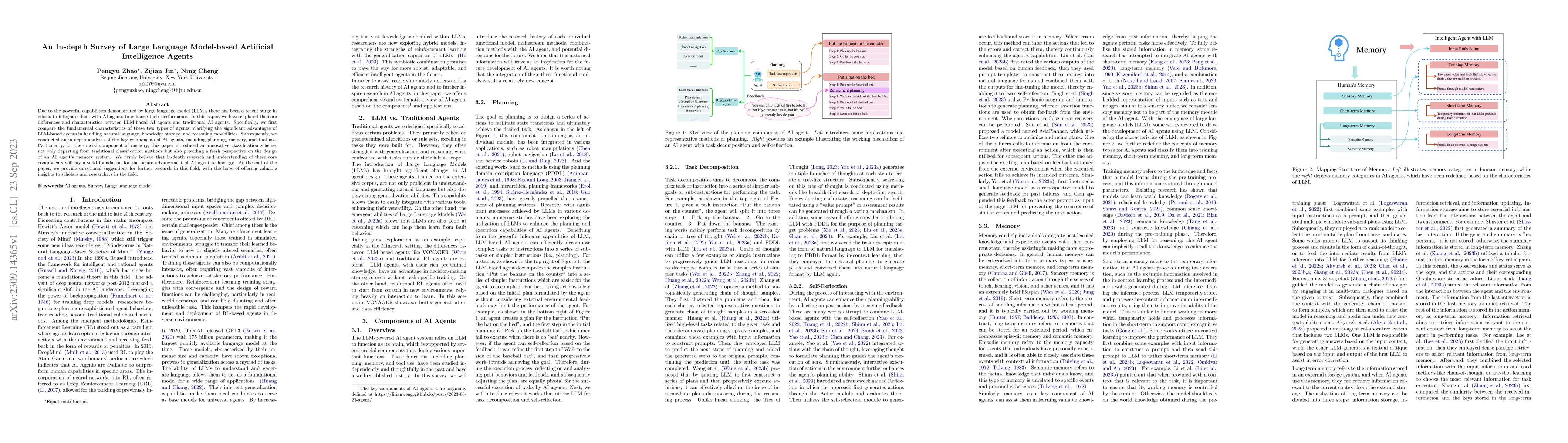 Thumbnail for An In-depth Survey of Large Language Model-based Artificial Intelligence
  Agents