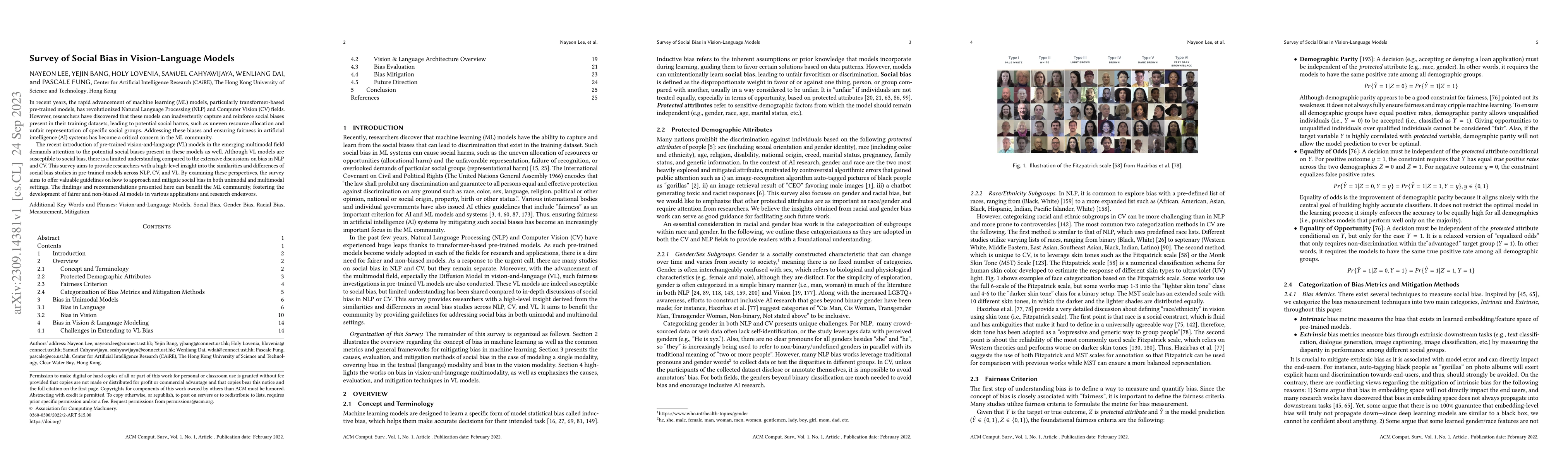 Thumbnail for Survey of Social Bias in Vision-Language Models