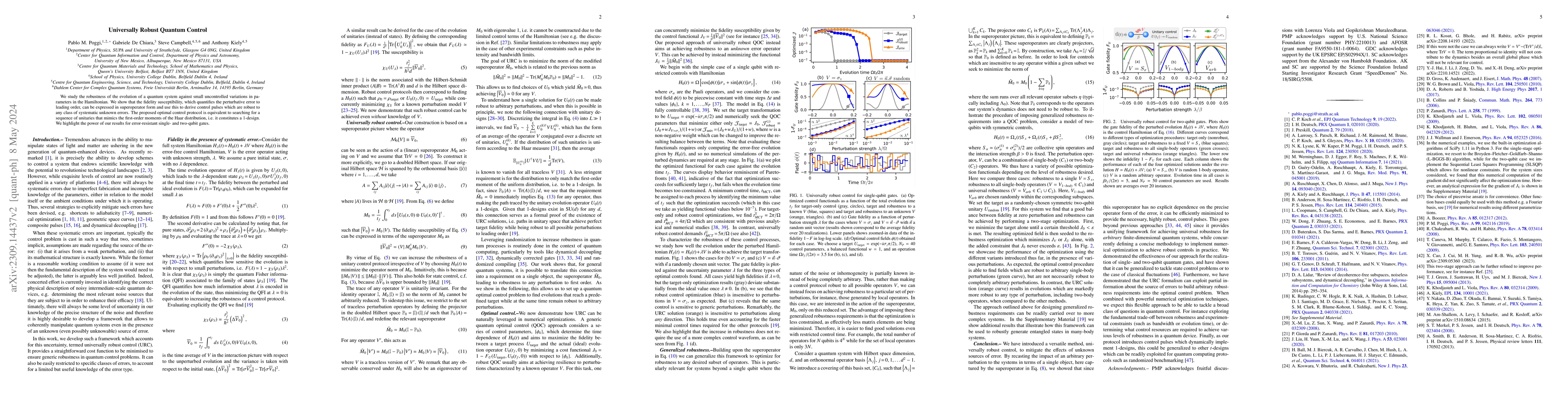 Thumbnail for Universally Robust Quantum Control