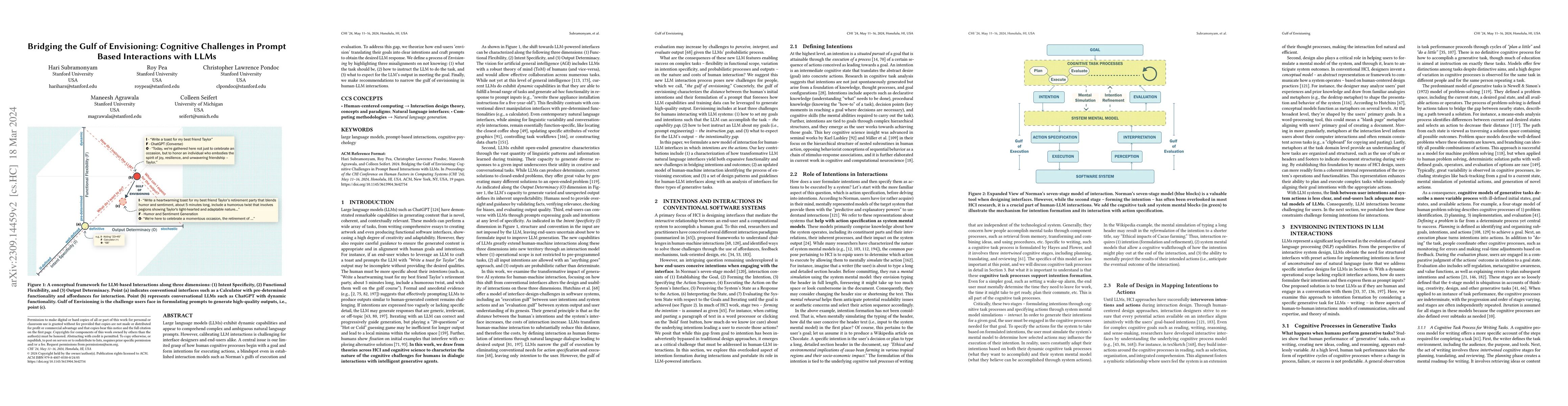 Thumbnail for Bridging the Gulf of Envisioning: Cognitive Design Challenges in LLM
  Interfaces