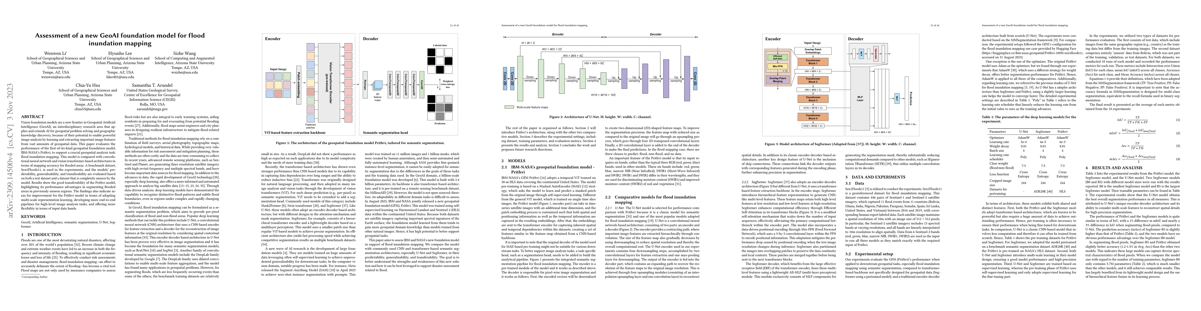 Thumbnail for Assessment of a new GeoAI foundation model for flood inundation mapping