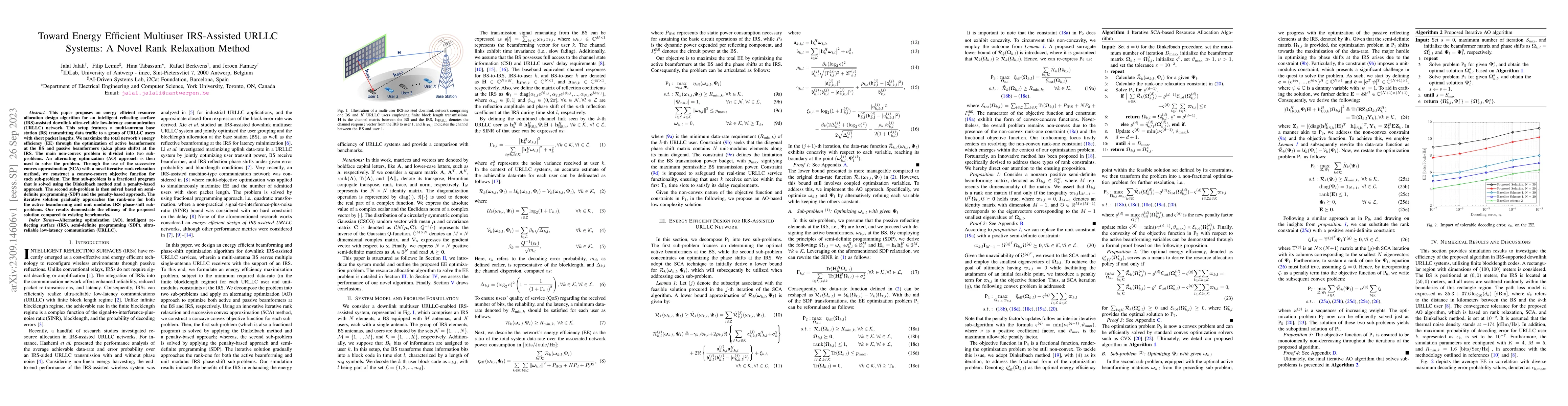 Thumbnail for Toward Energy Efficient Multiuser IRS-Assisted URLLC Systems: A Novel
  Rank Relaxation Method