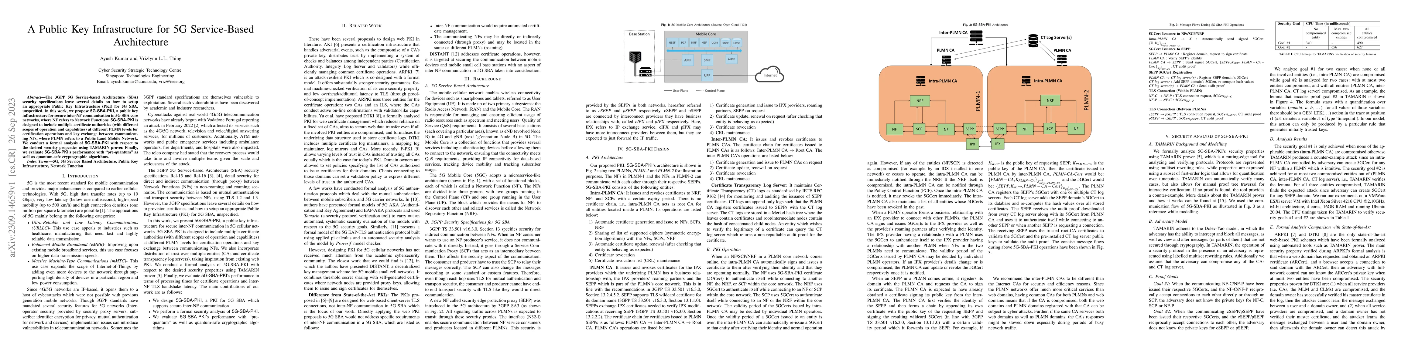 Thumbnail for A Public Key Infrastructure for 5G Service-Based Architecture