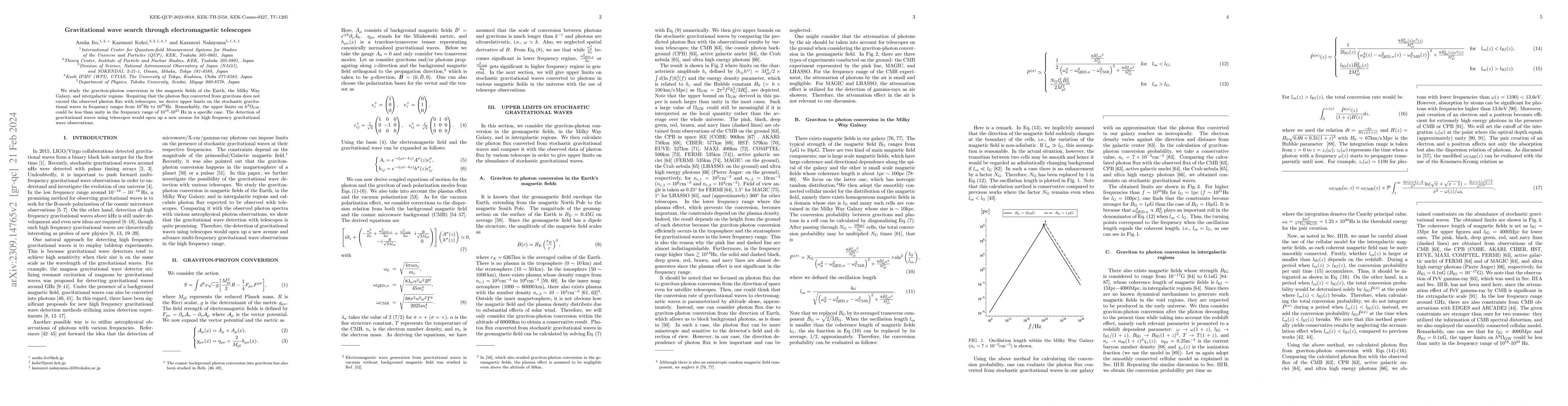 Thumbnail for Gravitational wave search through electromagnetic telescopes