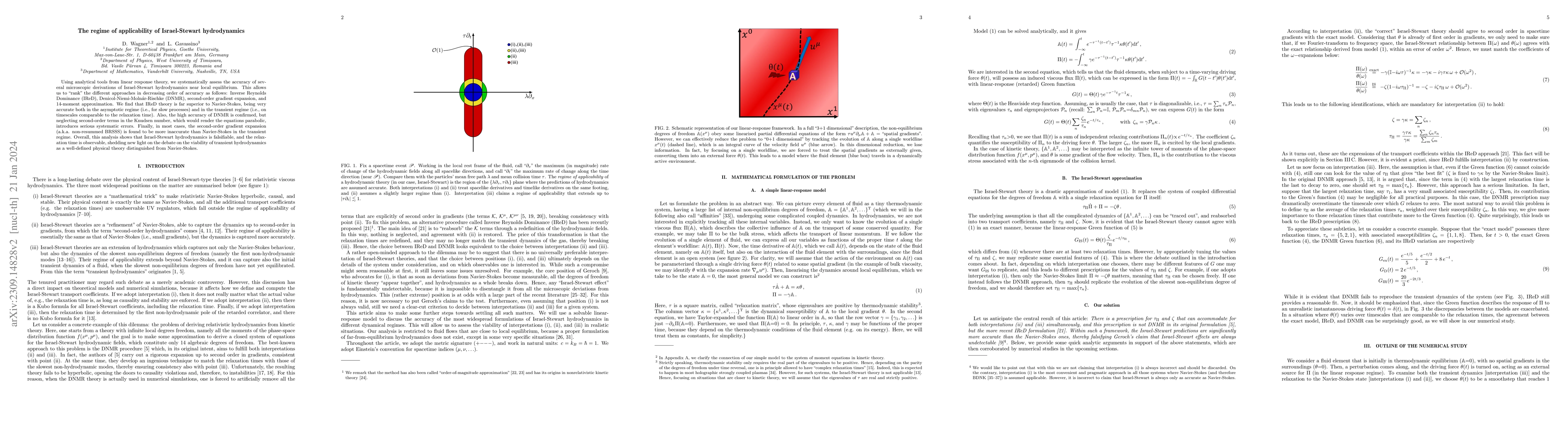 Thumbnail for The regime of applicability of Israel-Stewart hydrodynamics