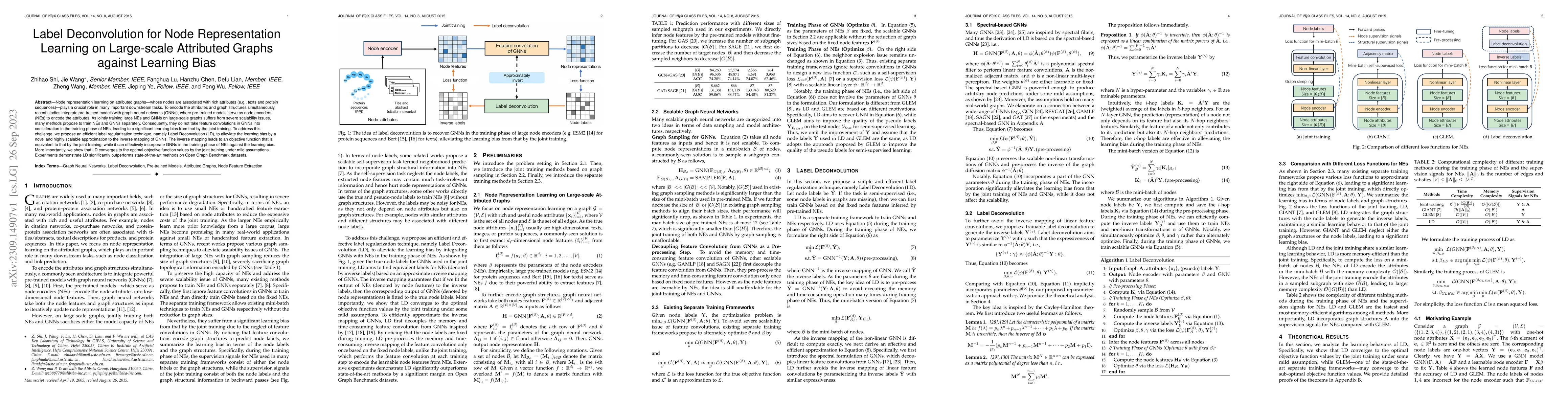 Thumbnail for Label Deconvolution for Node Representation Learning on Large-scale
  Attributed Graphs against Learning Bias