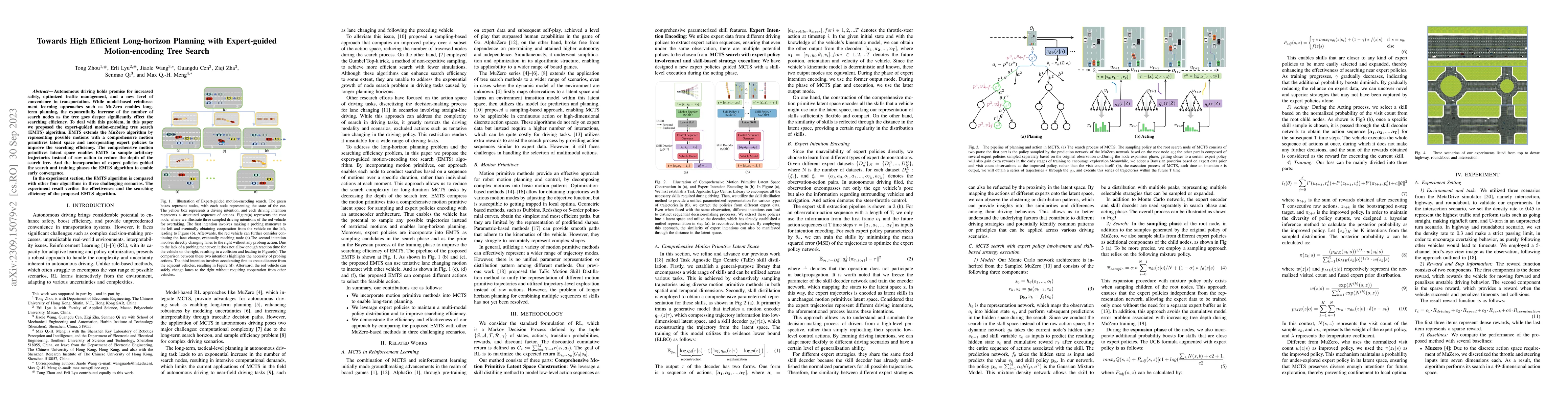 Thumbnail for Towards High Efficient Long-horizon Planning with Expert-guided
  Motion-encoding Tree Search