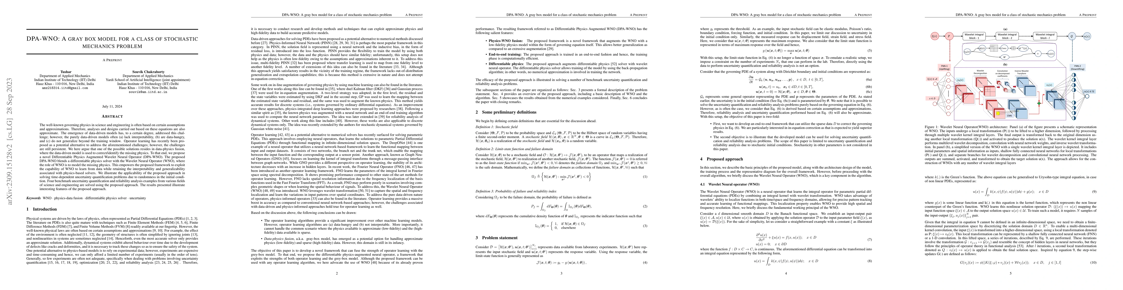 Thumbnail for DPA-WNO: A gray box model for a class of stochastic mechanics problem