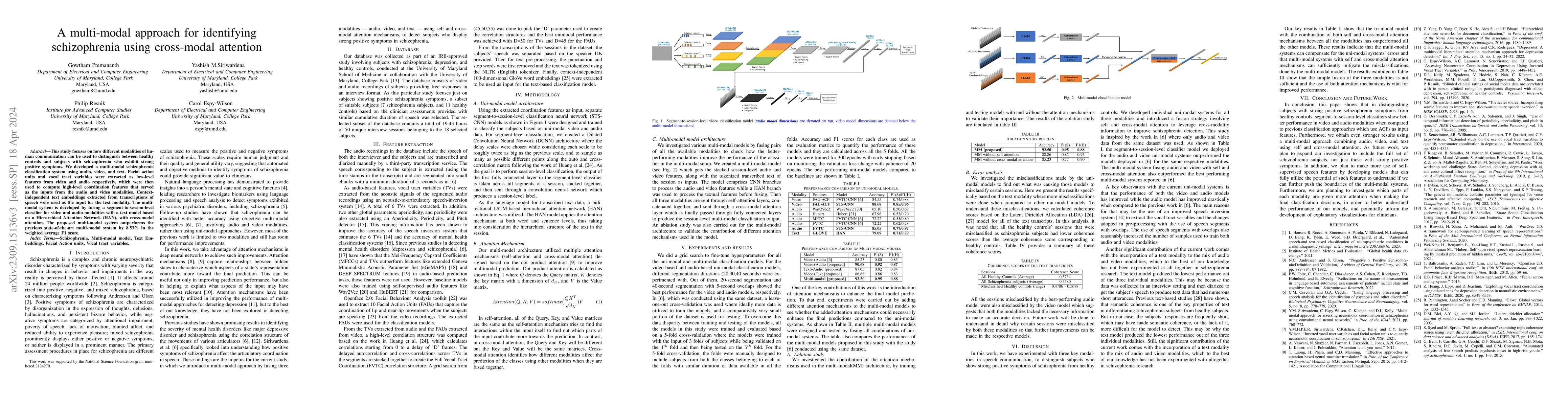 Thumbnail for A multi-modal approach for identifying schizophrenia using cross-modal
  attention