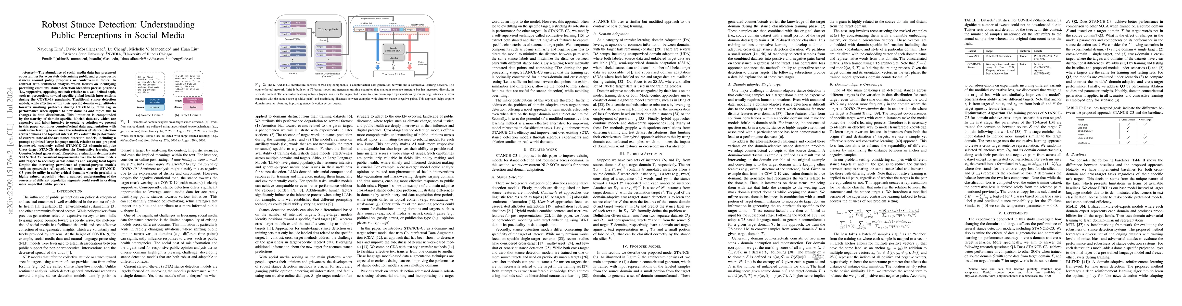 Thumbnail for Robust Stance Detection: Understanding Public Perceptions in Social
  Media