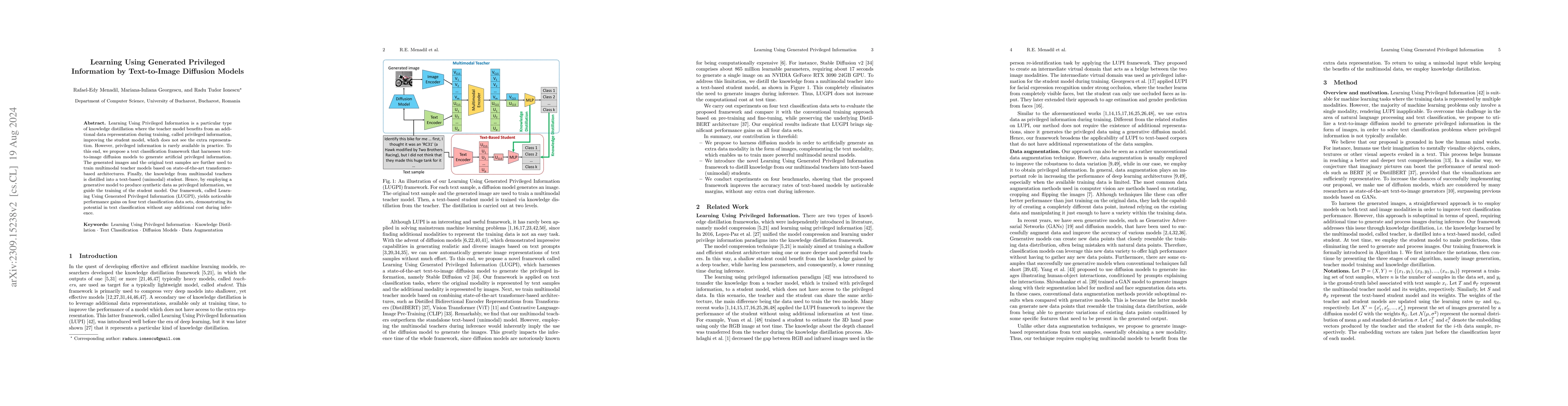 Thumbnail for Learning Using Generated Privileged Information by Text-to-Image
  Diffusion Models