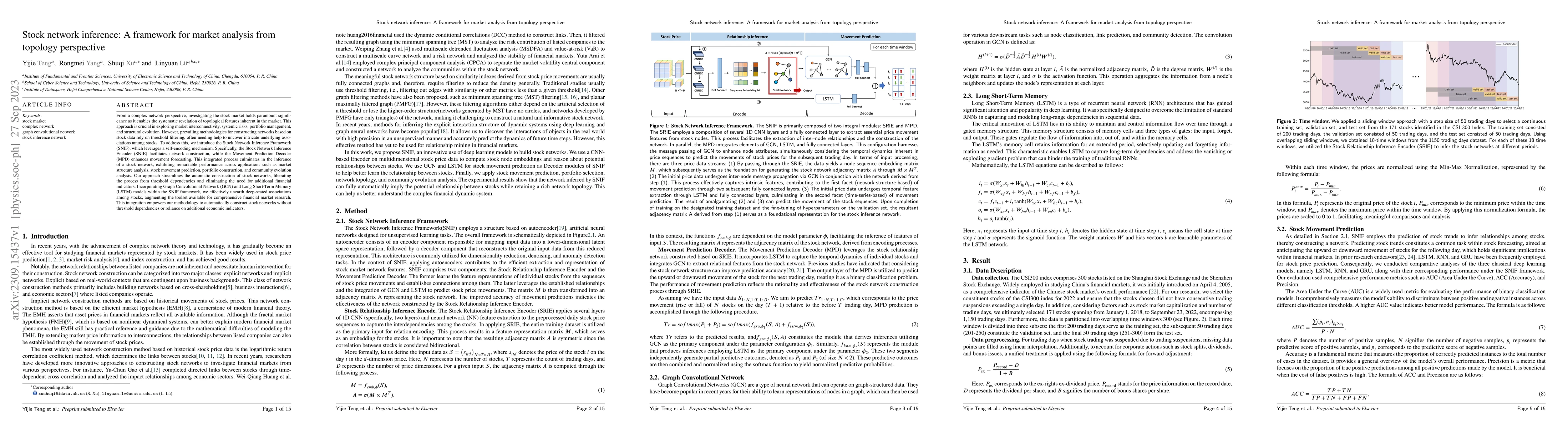 Thumbnail for Stock network inference: A framework for market analysis from topology
  perspective