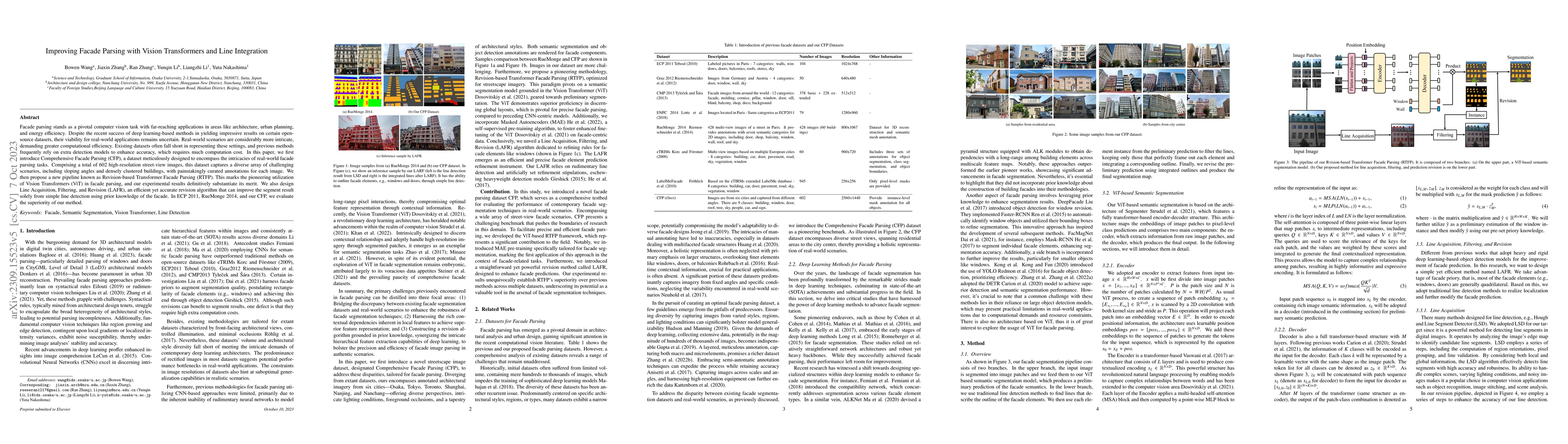 Thumbnail for Improving Facade Parsing with Vision Transformers and Line Integration