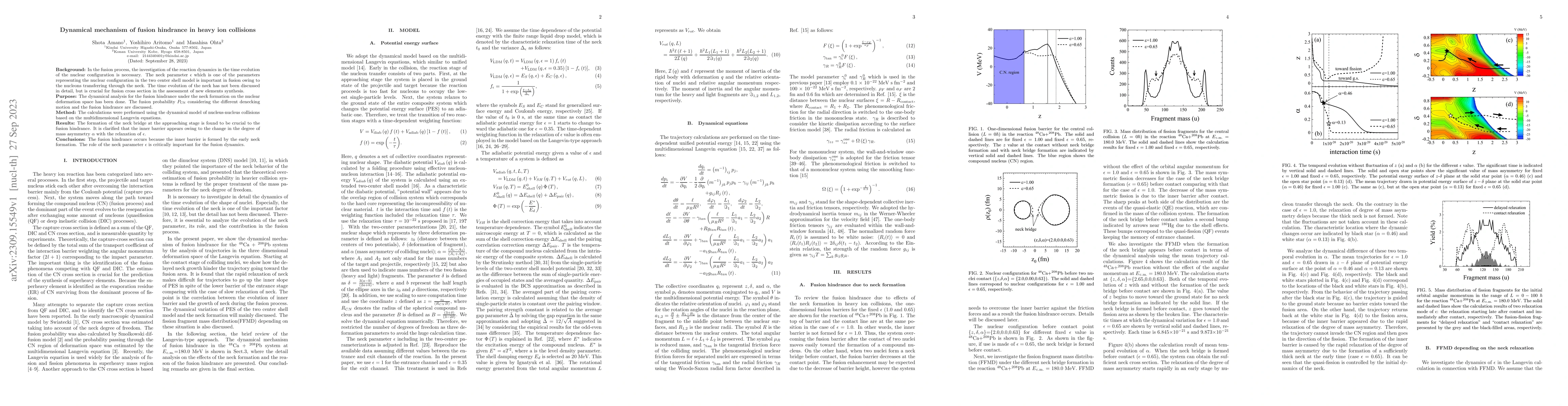Thumbnail for Dynamical mechanism of fusion hindrance in heavy ion collisions