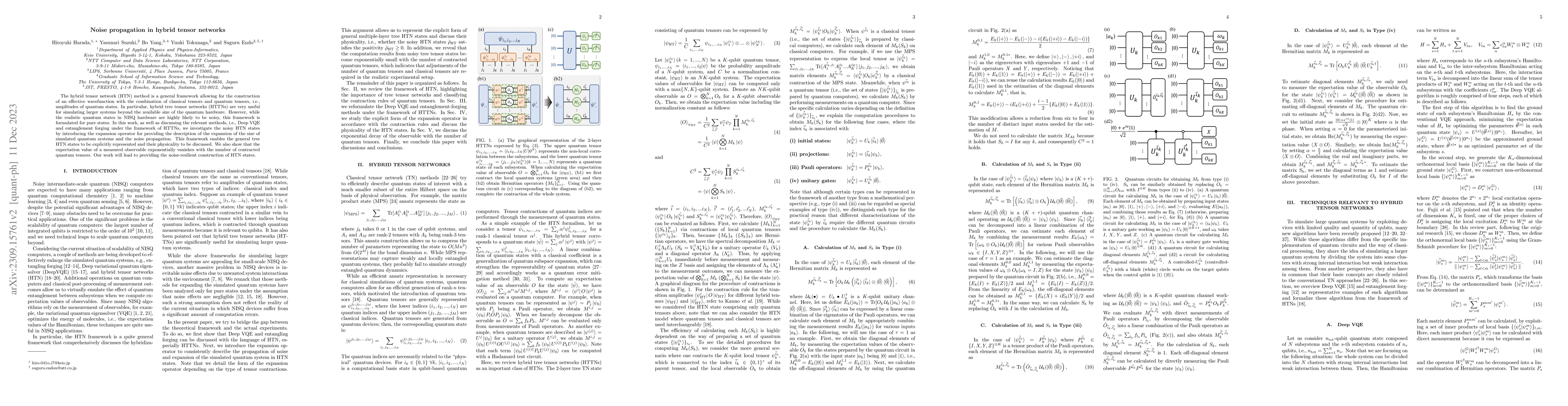Thumbnail for Noise propagation in hybrid tensor networks