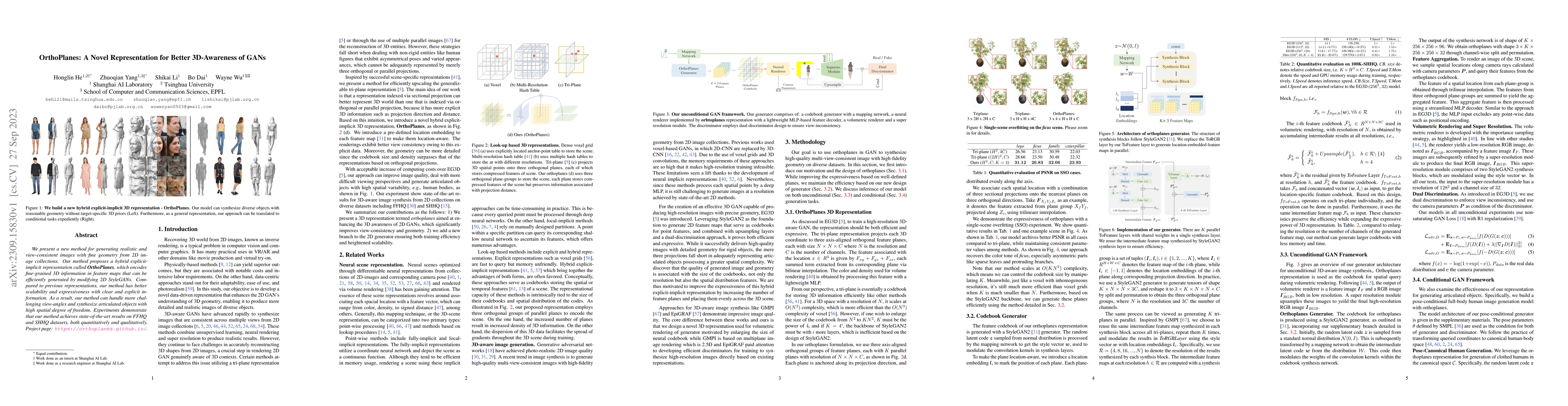 Thumbnail for OrthoPlanes: A Novel Representation for Better 3D-Awareness of GANs