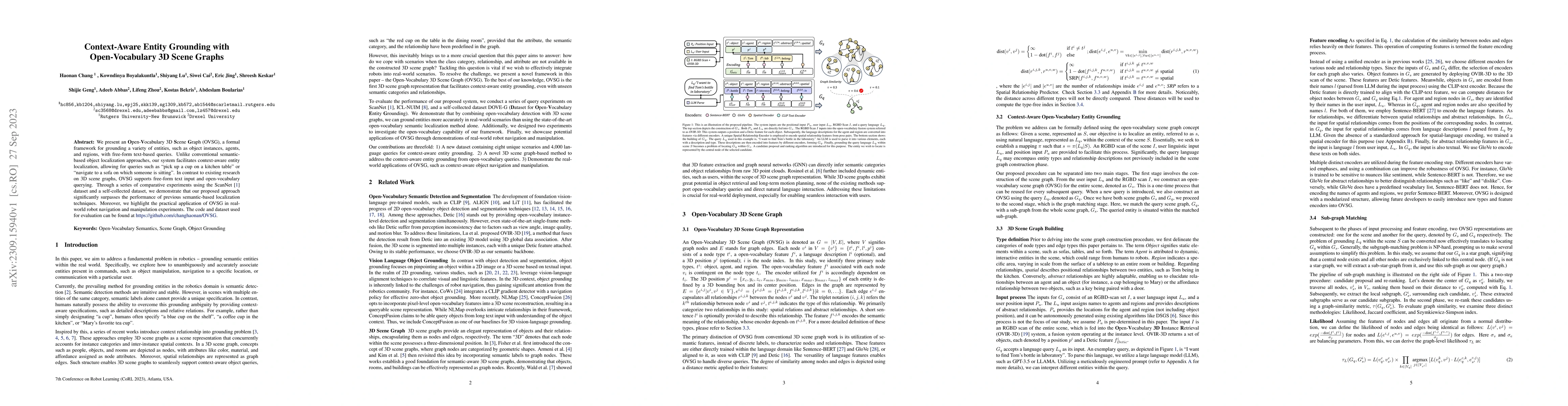 Thumbnail for Context-Aware Entity Grounding with Open-Vocabulary 3D Scene Graphs