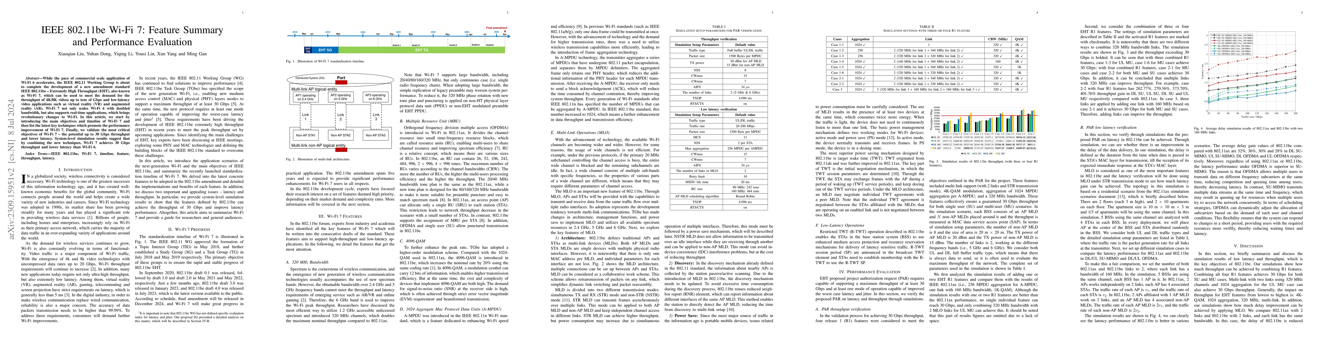 Thumbnail for IEEE 802.11be Wi-Fi 7: Feature Summary and Performance Evaluation