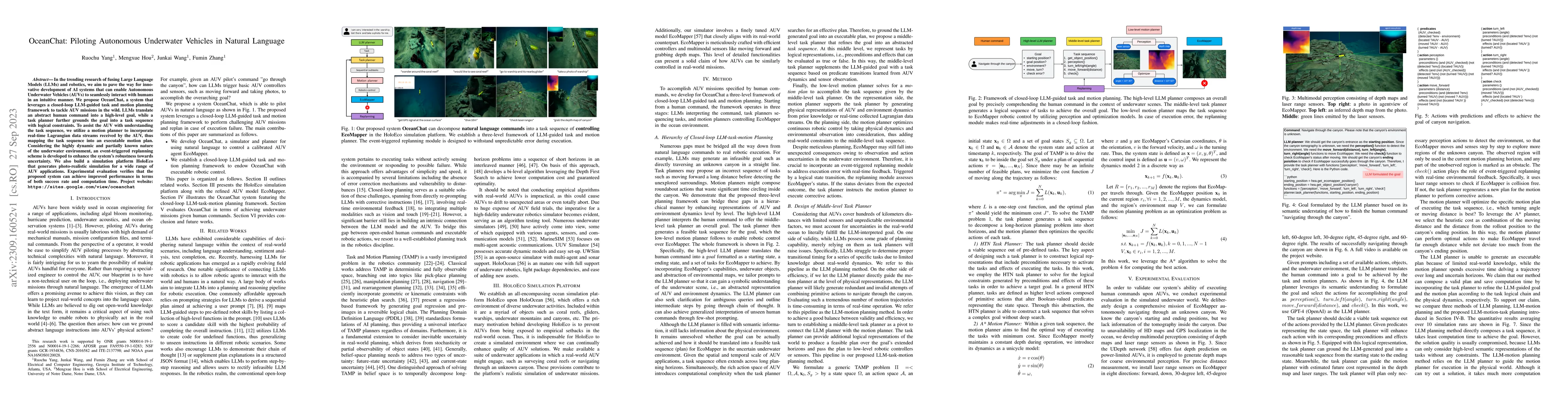 Thumbnail for OceanChat: Piloting Autonomous Underwater Vehicles in Natural Language