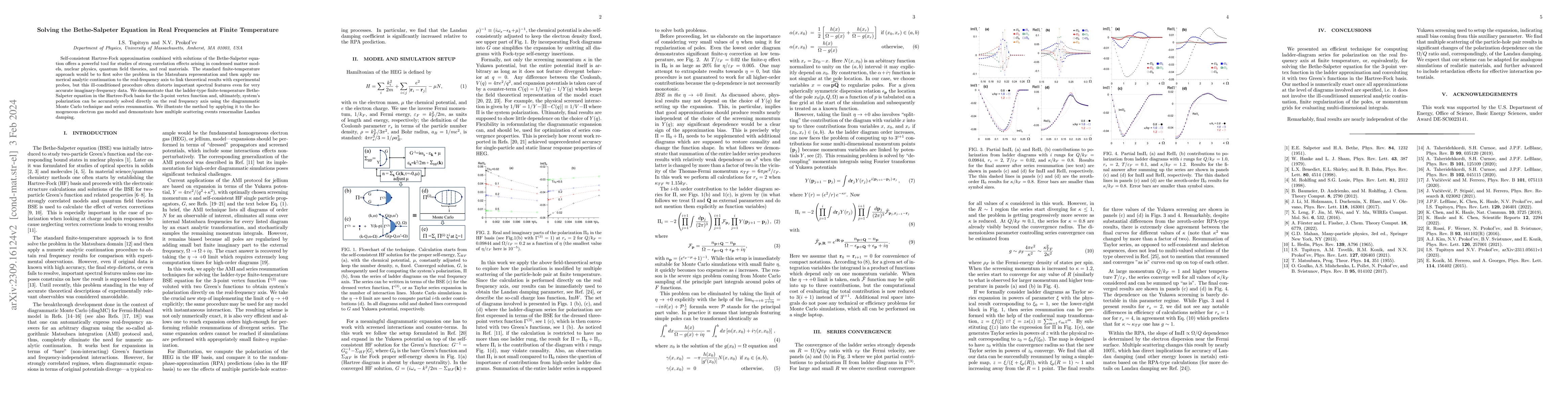 Thumbnail for Solving the Bethe-Salpeter Equation in Real Frequencies at Finite
  Temperature