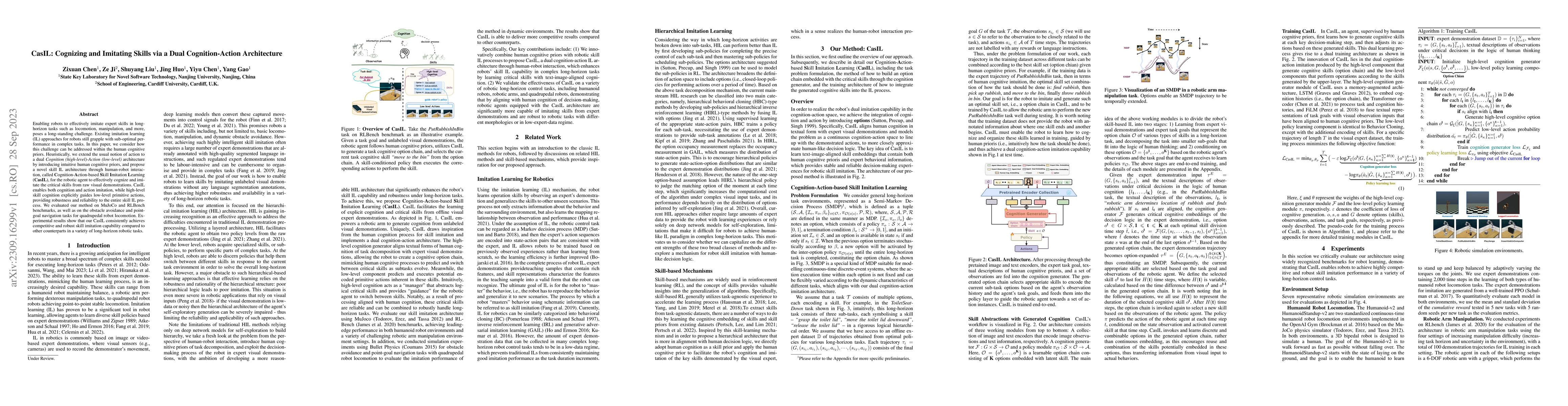Thumbnail for CasIL: Cognizing and Imitating Skills via a Dual Cognition-Action
  Architecture