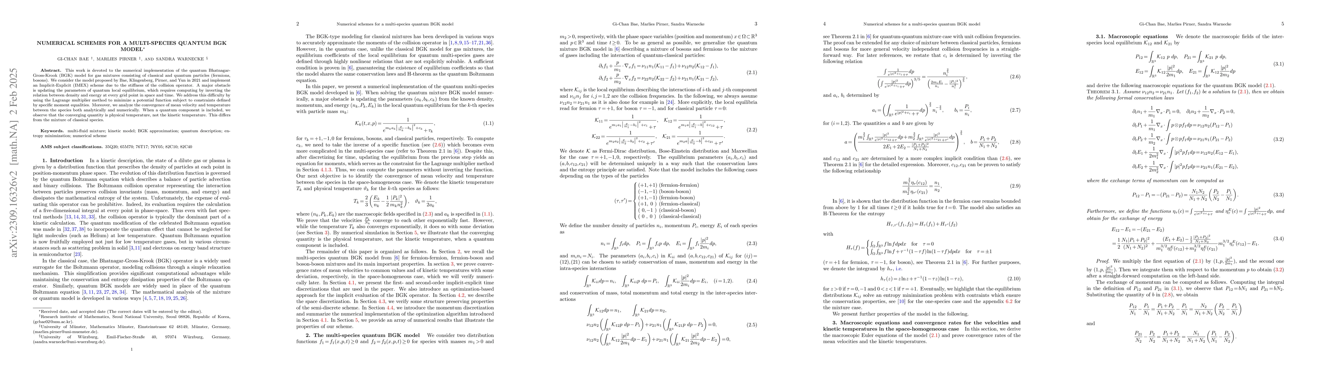 Thumbnail for Numerical schemes for a multi-species quantum BGK model