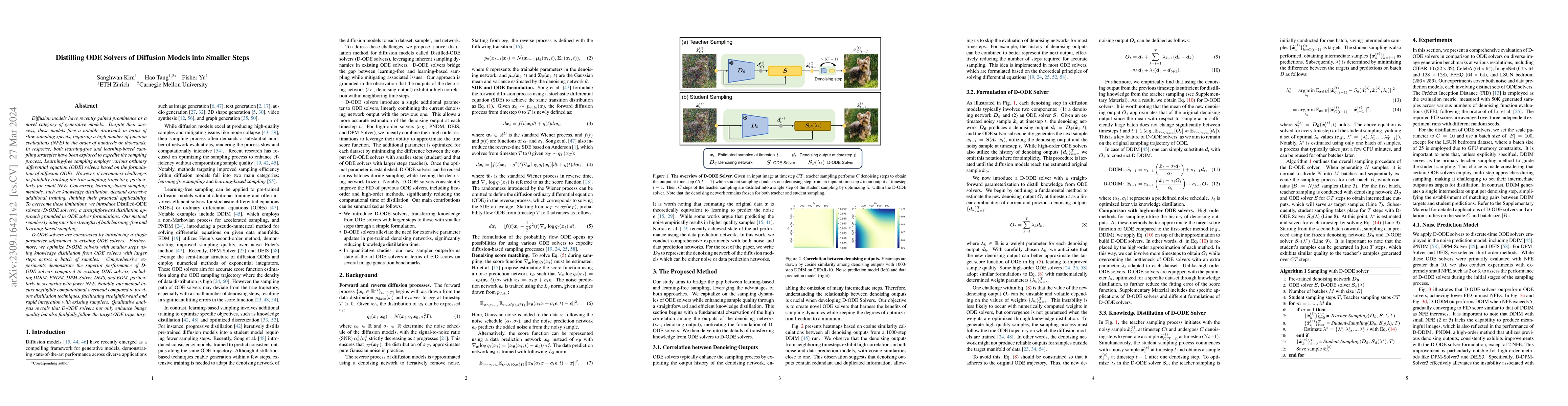 Thumbnail for Distilling ODE Solvers of Diffusion Models into Smaller Steps