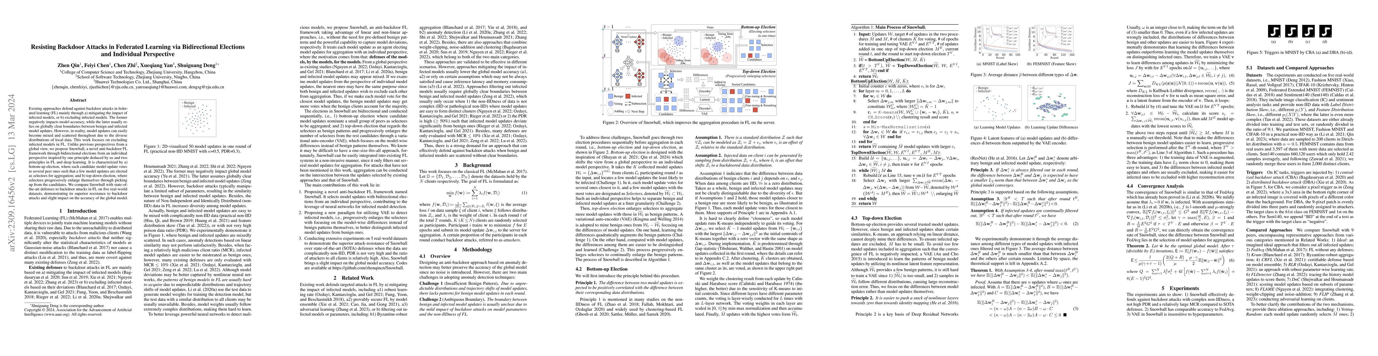 Thumbnail for Resisting Backdoor Attacks in Federated Learning via Bidirectional
  Elections and Individual Perspective