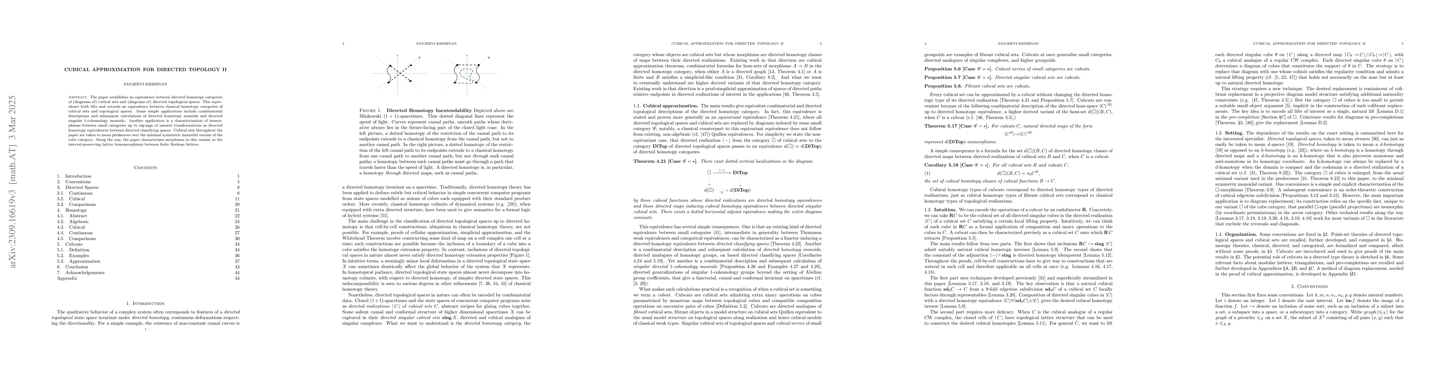 Thumbnail for Cubical Approximation for Directed Topology II