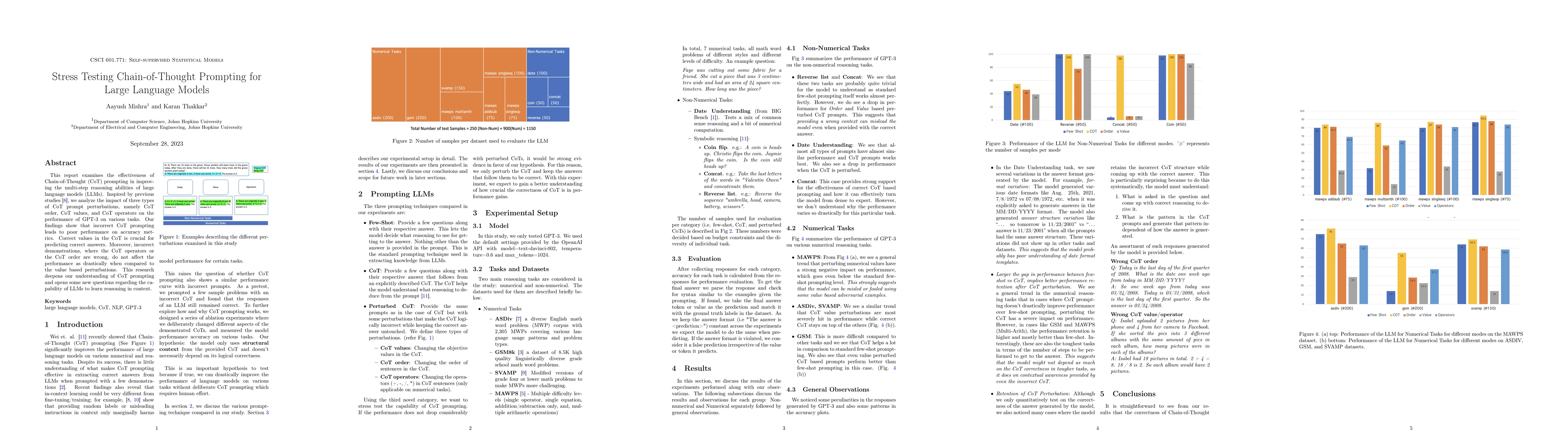 Thumbnail for Stress Testing Chain-of-Thought Prompting for Large Language Models