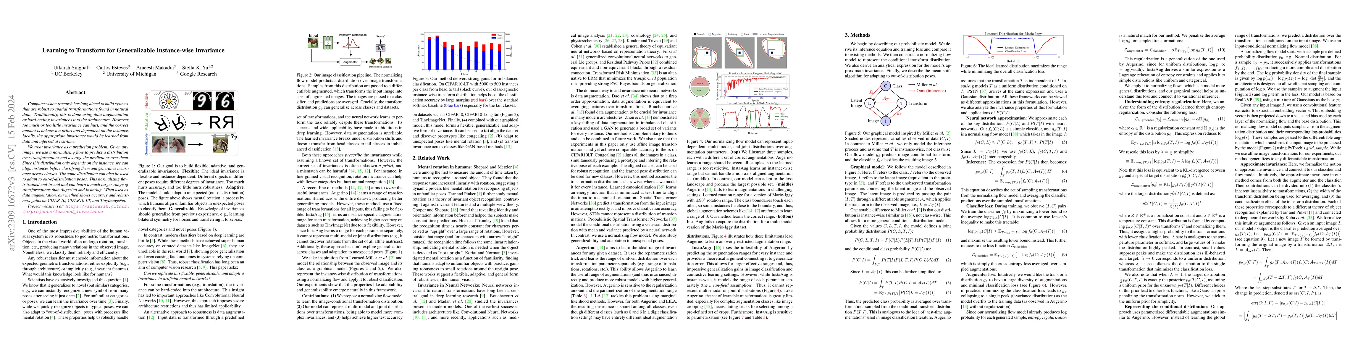 Thumbnail for Learning to Transform for Generalizable Instance-wise Invariance