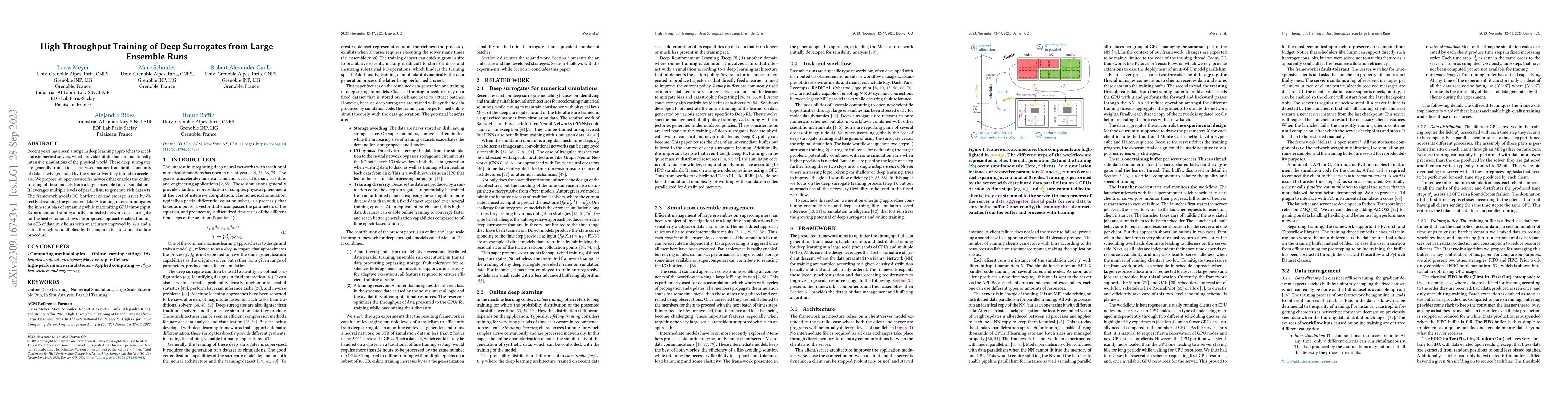 Thumbnail for High Throughput Training of Deep Surrogates from Large Ensemble Runs
