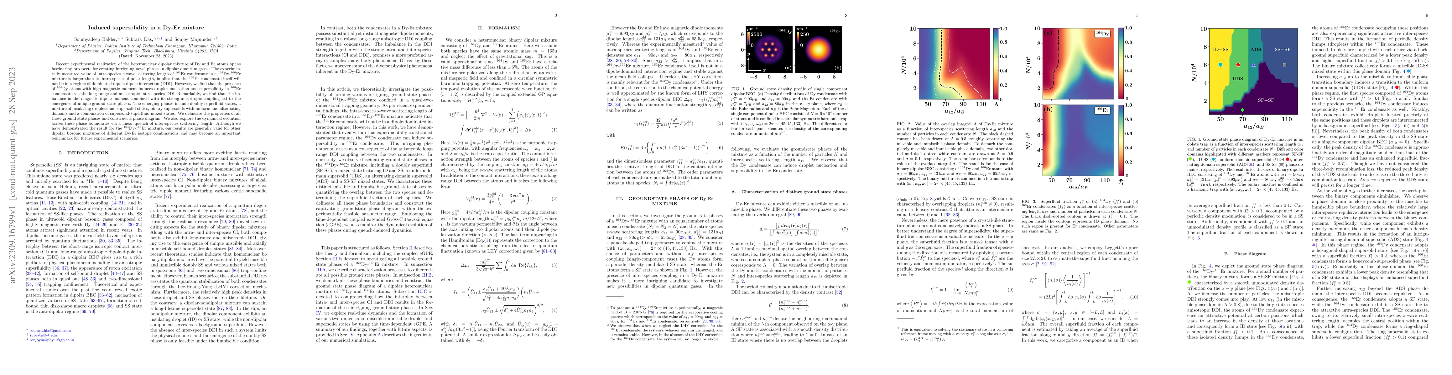 Thumbnail for Induced supersolidity in a Dy-Er mixture