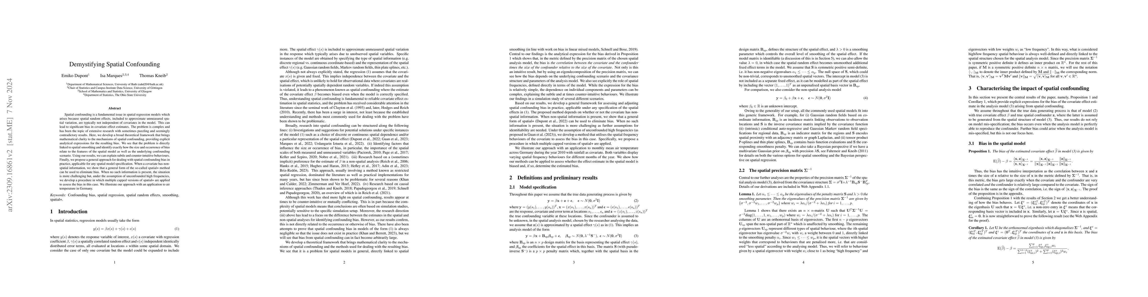 Thumbnail for Demystifying Spatial Confounding