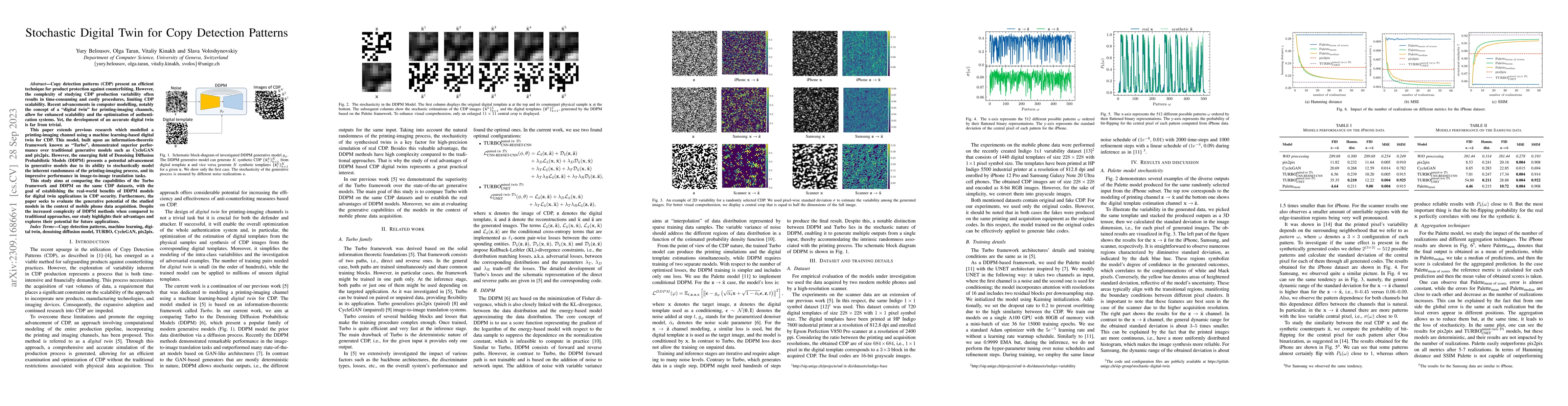 Thumbnail for Stochastic Digital Twin for Copy Detection Patterns