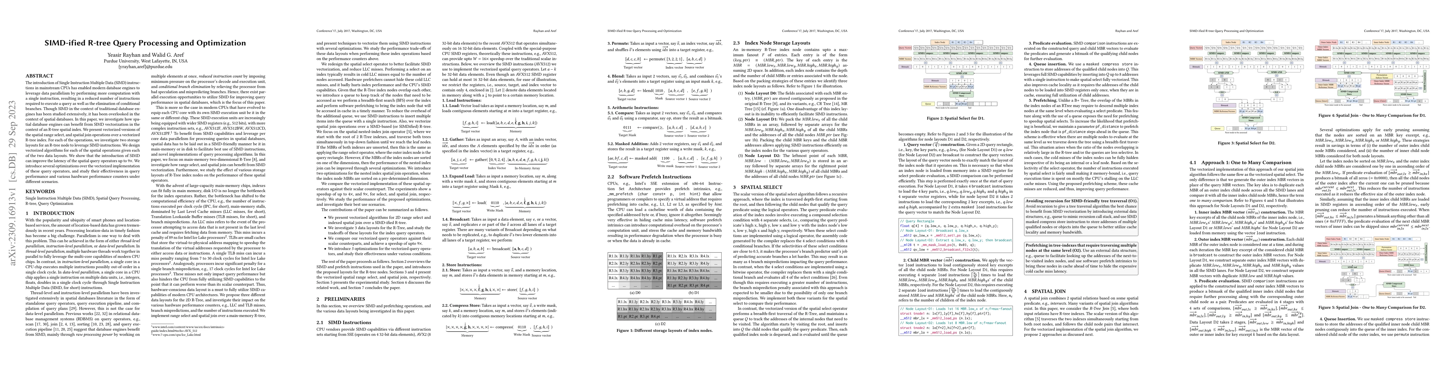 Thumbnail for SIMD-ified R-tree Query Processing and Optimization