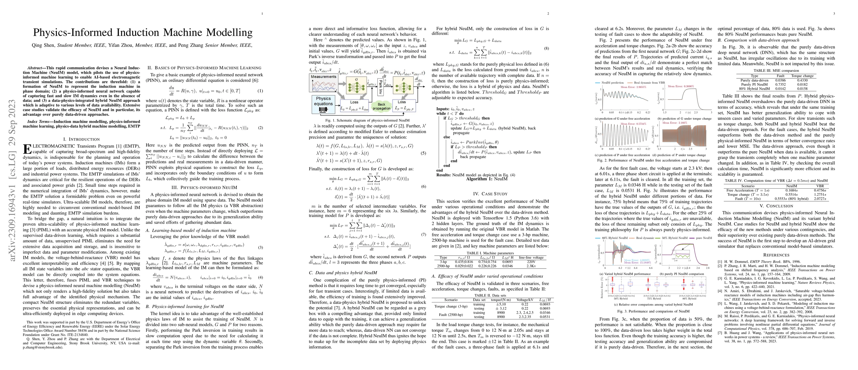 Thumbnail for Physics-Informed Induction Machine Modelling