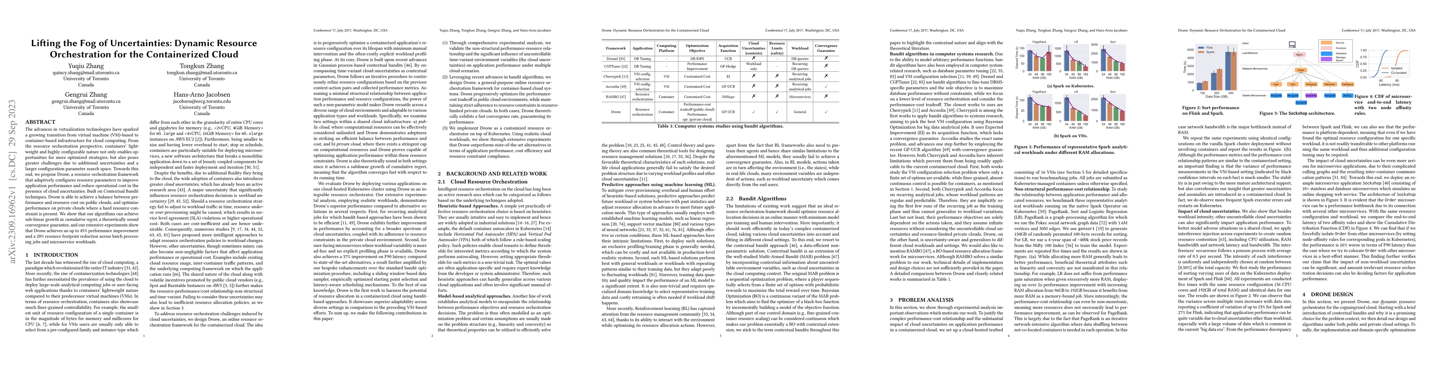 Thumbnail for Lifting the Fog of Uncertainties: Dynamic Resource Orchestration for the
  Containerized Cloud