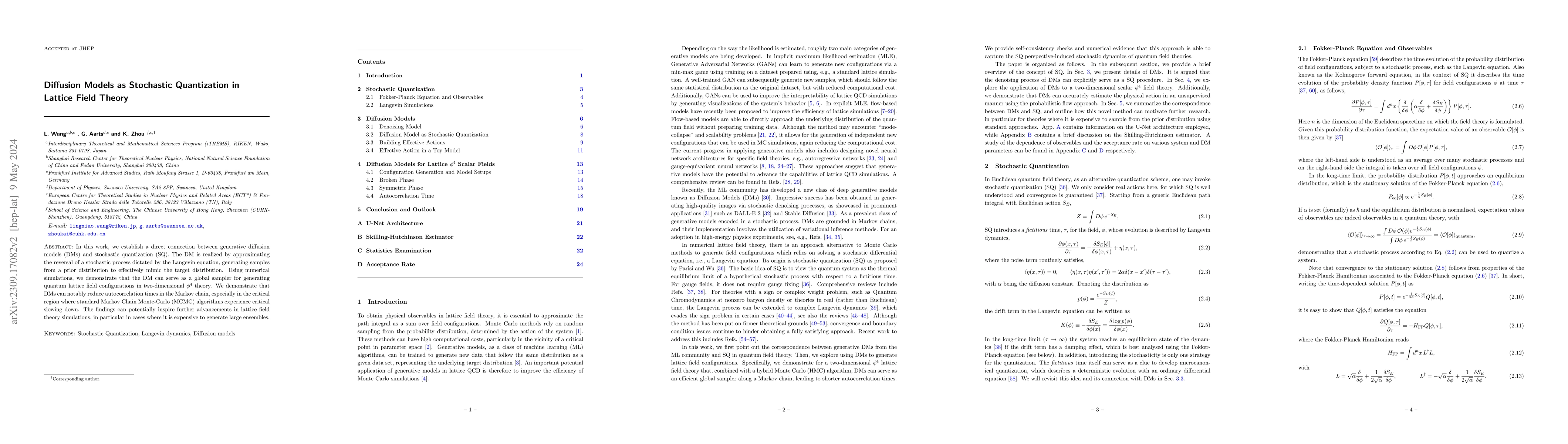 Thumbnail for Diffusion Models as Stochastic Quantization in Lattice Field Theory