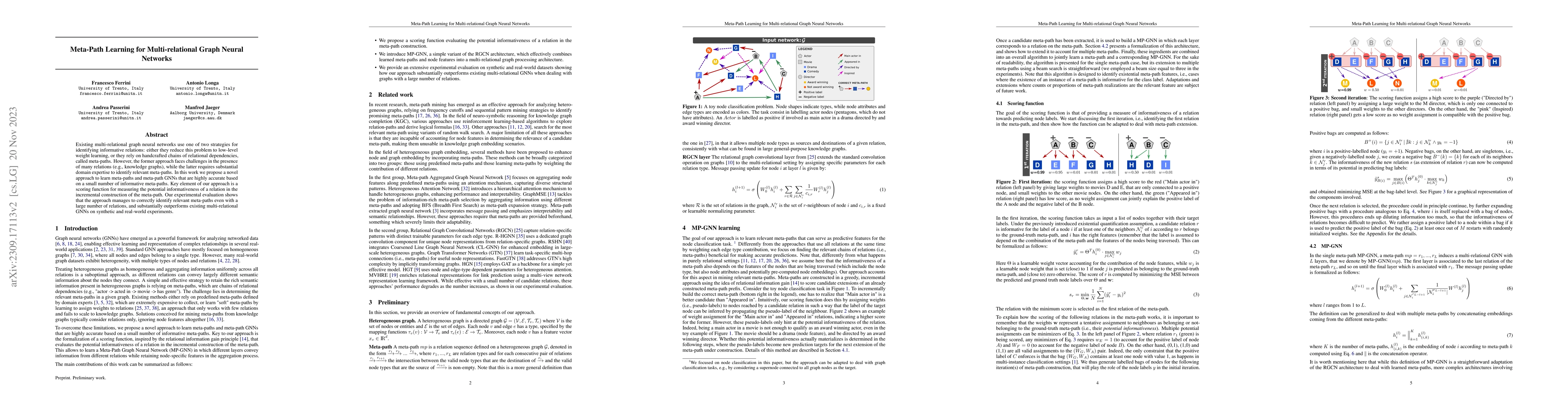 Thumbnail for Meta-Path Learning for Multi-relational Graph Neural Networks