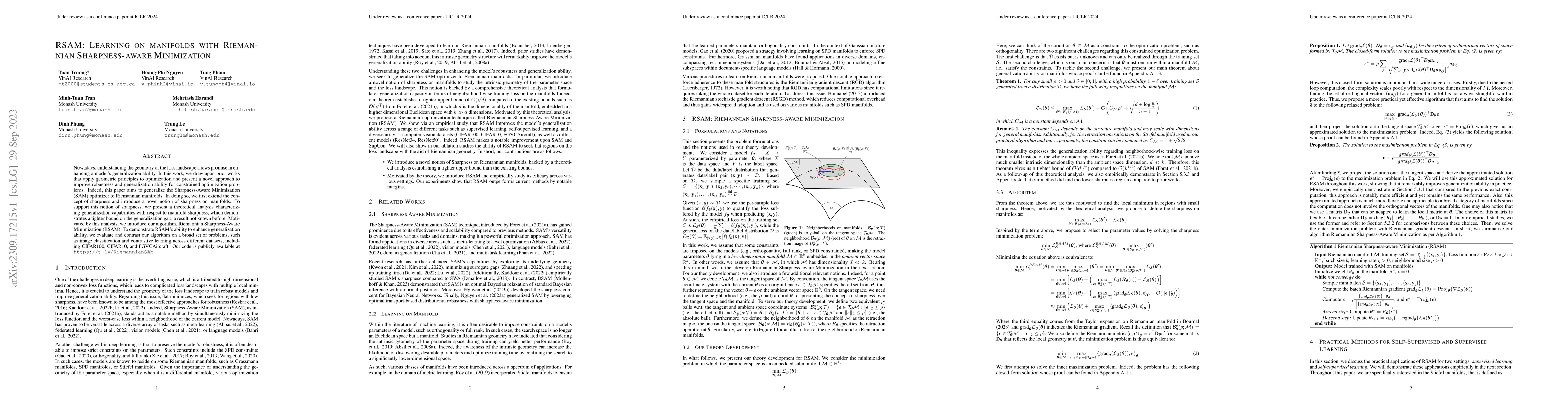 Thumbnail for RSAM: Learning on manifolds with Riemannian Sharpness-aware Minimization