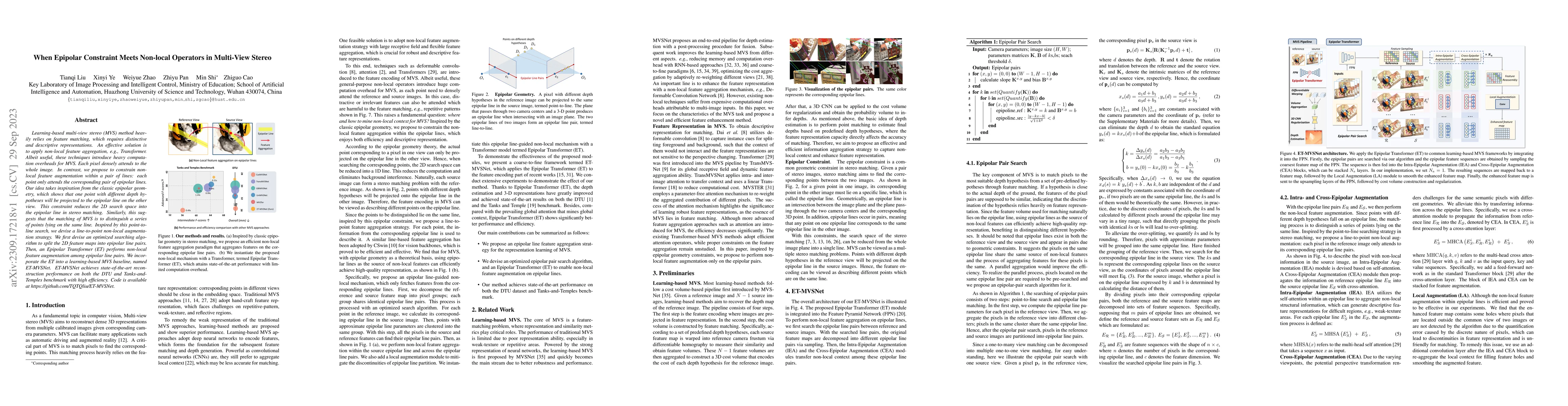 Thumbnail for When Epipolar Constraint Meets Non-local Operators in Multi-View Stereo