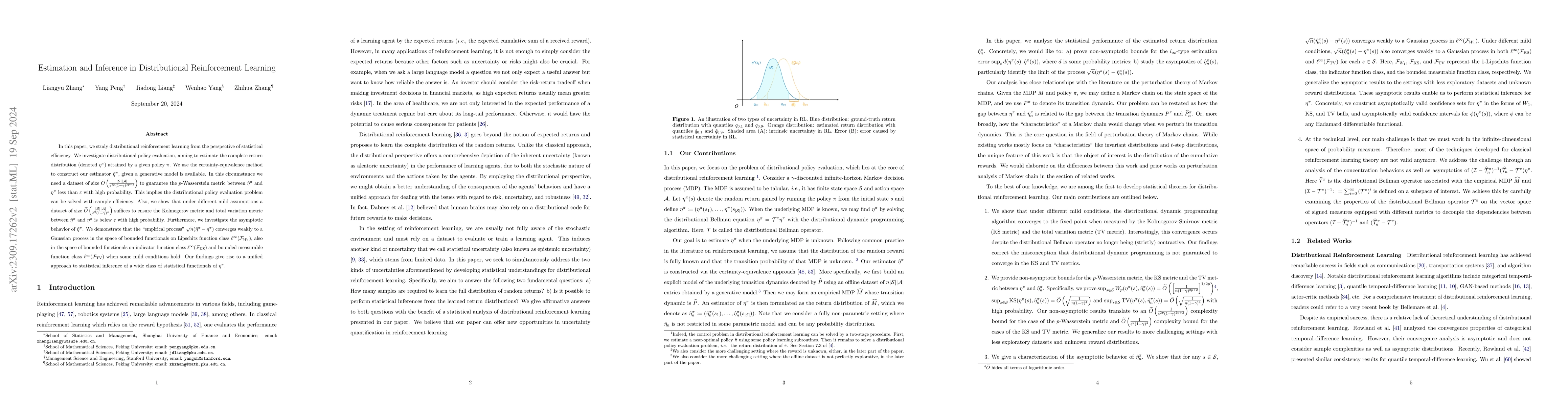 Thumbnail for Estimation and Inference in Distributional Reinforcement Learning