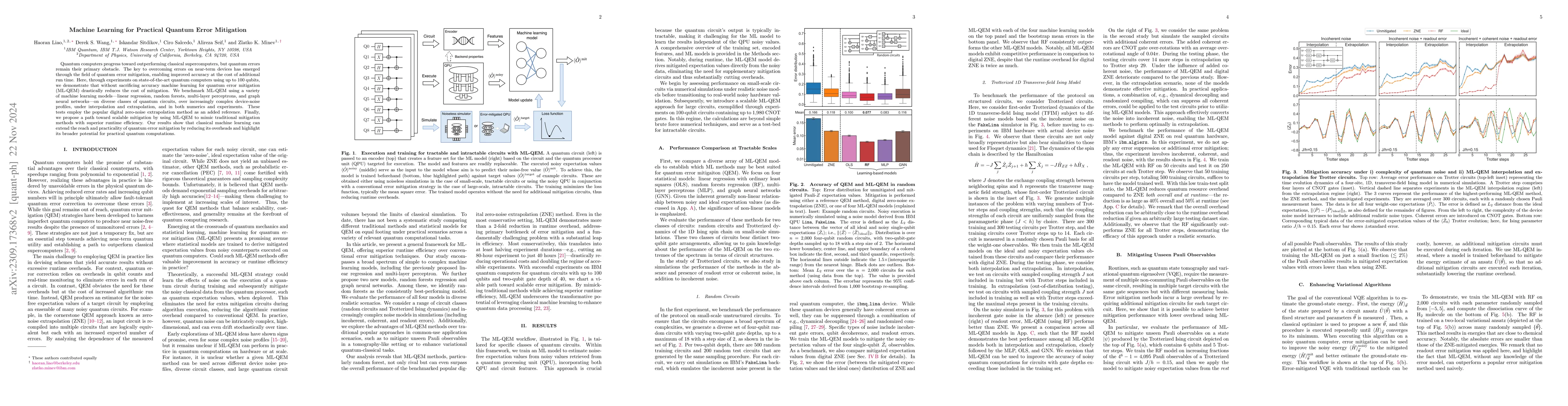 Thumbnail for Machine Learning for Practical Quantum Error Mitigation